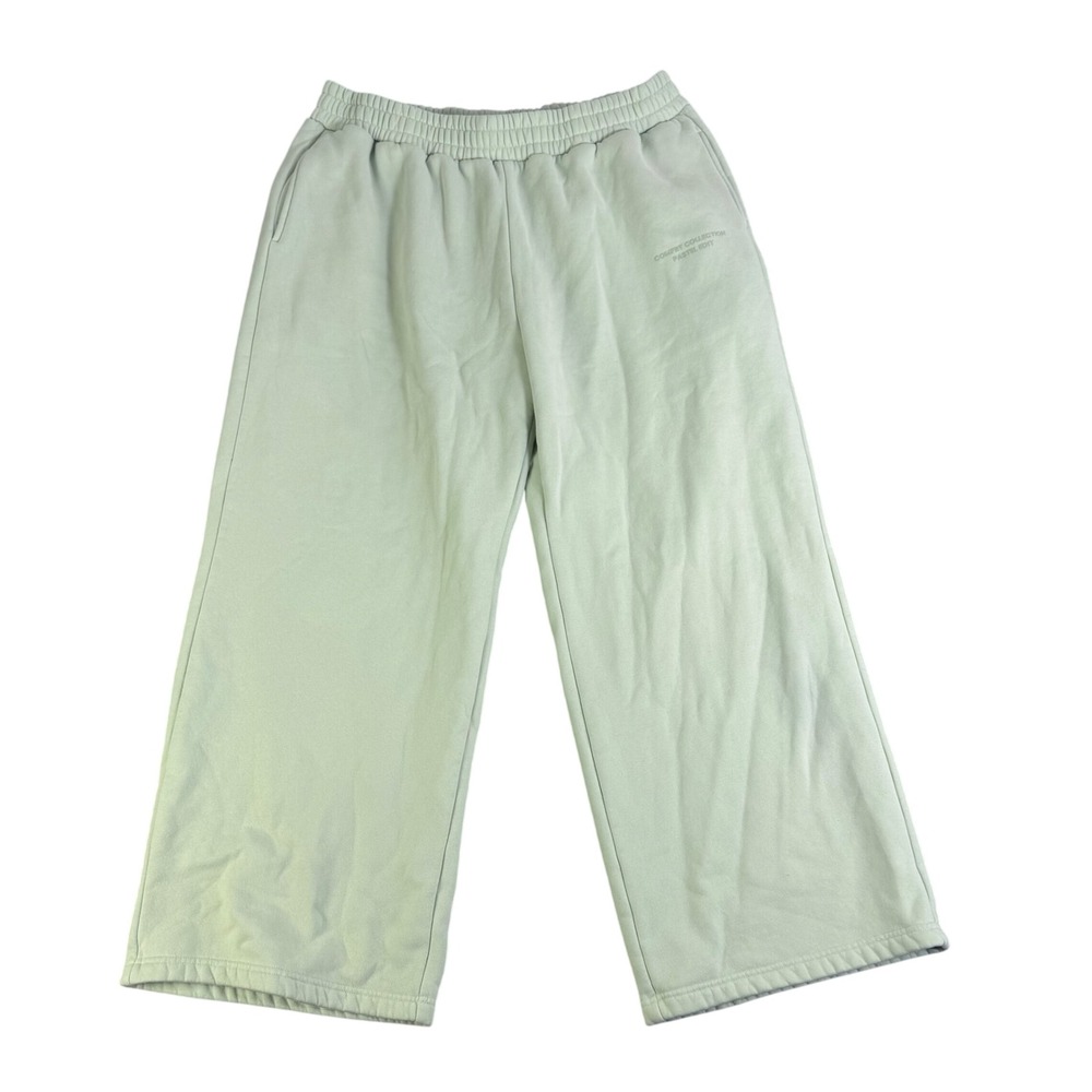 Comfrt Collection Pastel Edit Wide Leg Sweatpants Mint Green 2XL